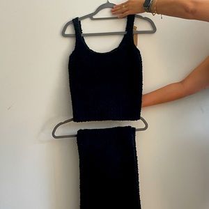 Skims Cozy Knit tank and Cozy knit pant Set